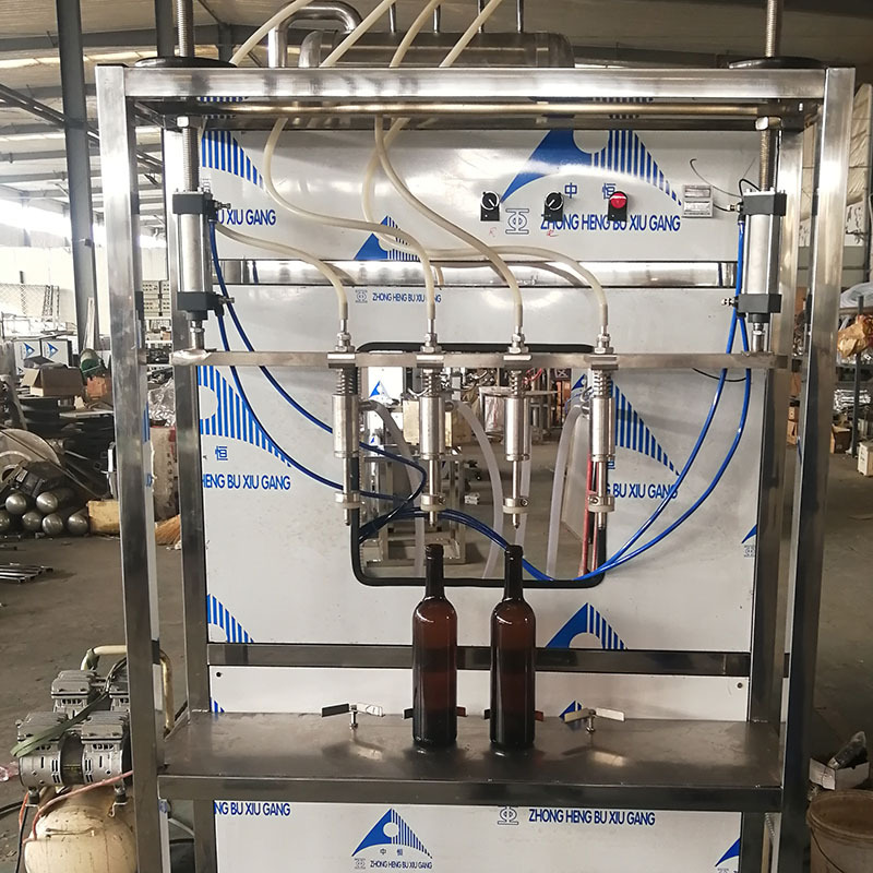 半自动负压灌装机 粘稠液体涂料油漆灌装设备定制加工制造厂