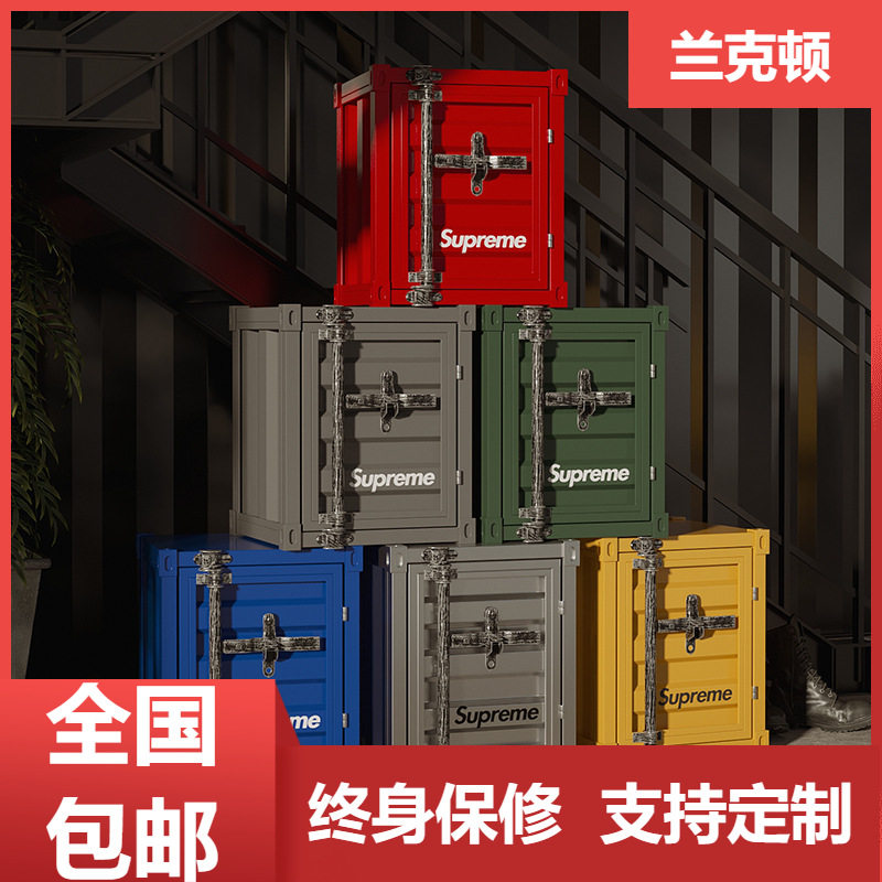 床头柜边几网红loft工业风卧室家用小型收纳储物柜创意铁艺床边柜,住宅家具,家用陈列柜,淘宝优惠券,粉丝福利购,淘宝优惠卷