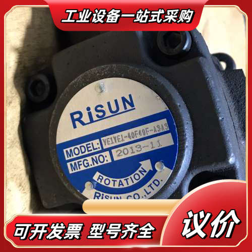 全新台湾朝田Risun双联叶片泵 油泵VE1VE1-40F4议价