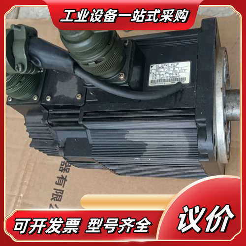 安川司服电机SGMGH-09ACA6C成色如图，功能完好议价