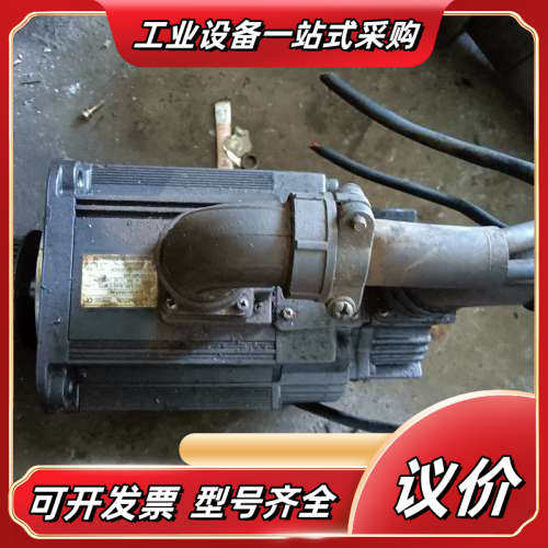 安川二代刹车伺服电机850W，SGMGH-09ACA6C，拆议价