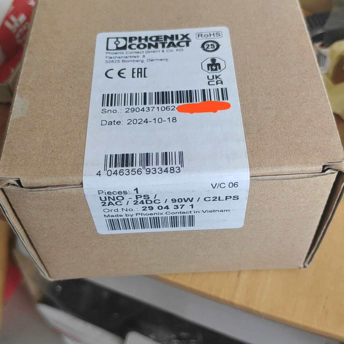 原装菲尼克斯电源UNO-PS/2AC/24DC/90W/C2议价