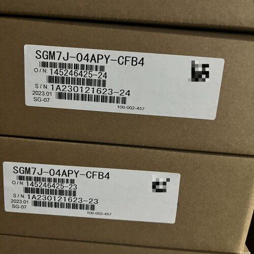 伺服电机，型号SGM7J-04APY-CFB4，库存现货。有议价