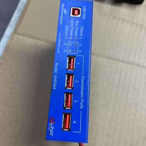 UHR204 4端口工业用隔离式USB集线器 配件.功能议价