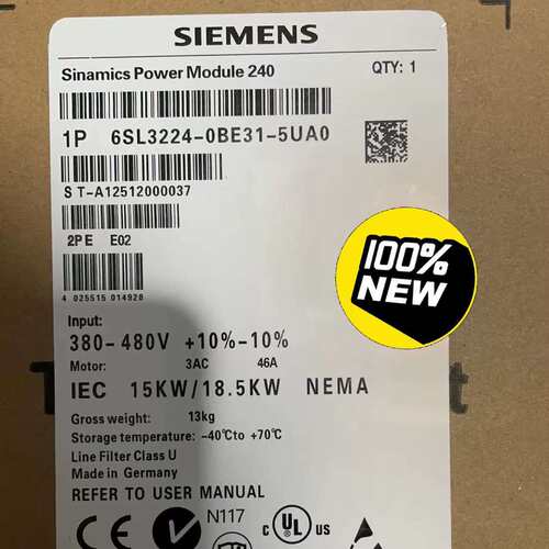 6SL3224-0BE15-5UA0全新原装正品议价