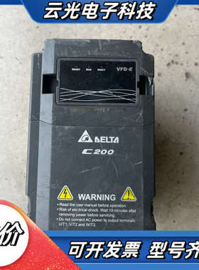 台达C200变频器1.5KW VFD015CB43A-20议价