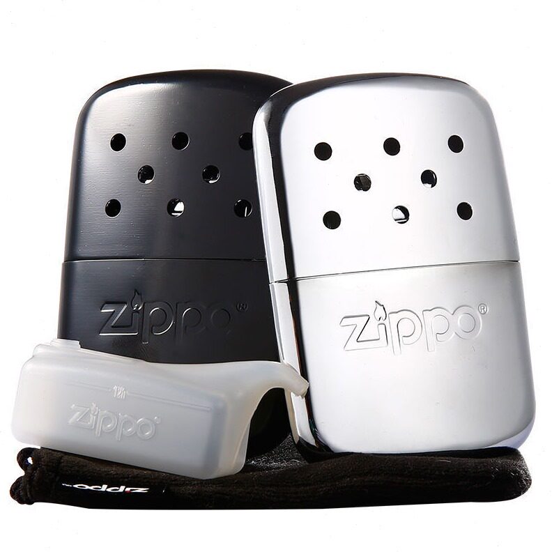 直销正版zippo美版怀炉暖手炉白金触媒芝zipoo暖手zppo暖礼物