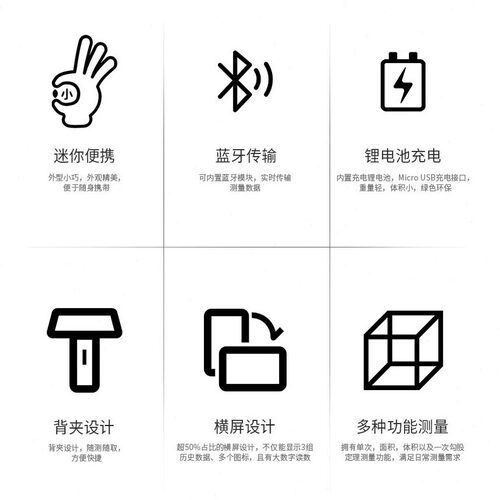 直销迈测（MiLESEEY）迈测激光测距仪测量仪红外线量房神器迷你电