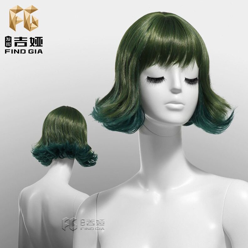 直销发现吉娅 模特假发女橱窗道具假发假发模特头假发模型头型人