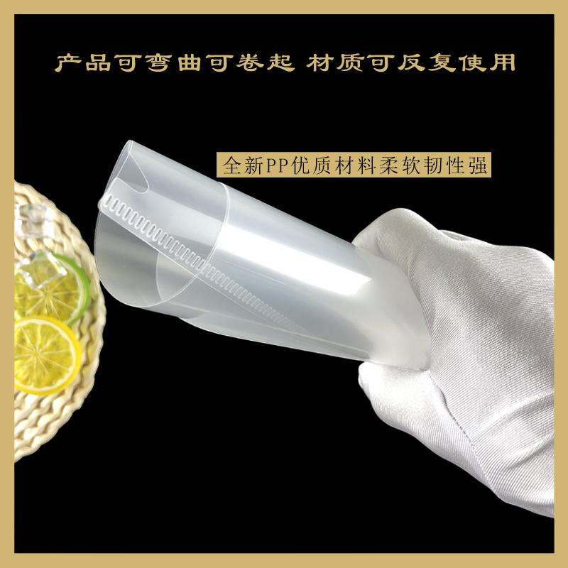 透明不干胶文件袋a4黏贴式三边封照片证件卡套a5可贴墙上展示贴袋