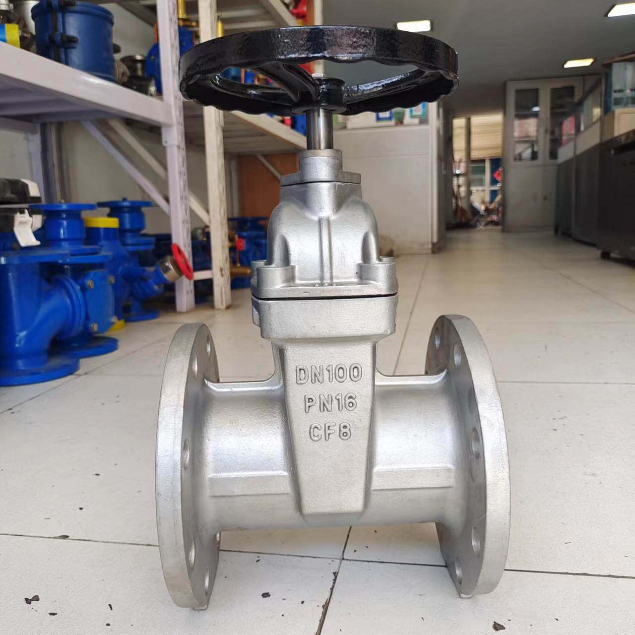不锈钢软密封闸阀 暗杆法兰阀门 泄水阀 厂家河北Z45X-16P