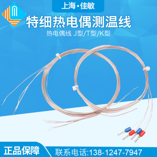 TTK30SLE测温线T/J型025细热电偶线K型四氟测温感温线TTK36