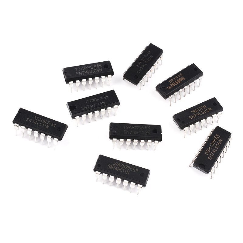 SN74LS00 01 02 03 04 05 06 07 08 09 10 11 14N芯片 DIP-14直插
