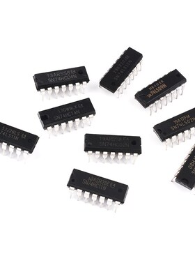 SN74LS00 01 02 03 04 05 06 07 08 09 10 11 14N芯片 DIP-14直插