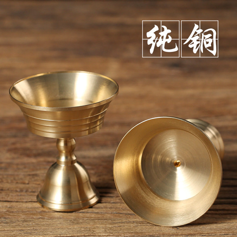 中式蜡烛台座纯铜老烛台底座香炉家用一体蜡台灯座托台复古灯台,童装/婴儿装/亲子装,泳帽,淘宝优惠券,粉丝福利购,淘宝优惠卷