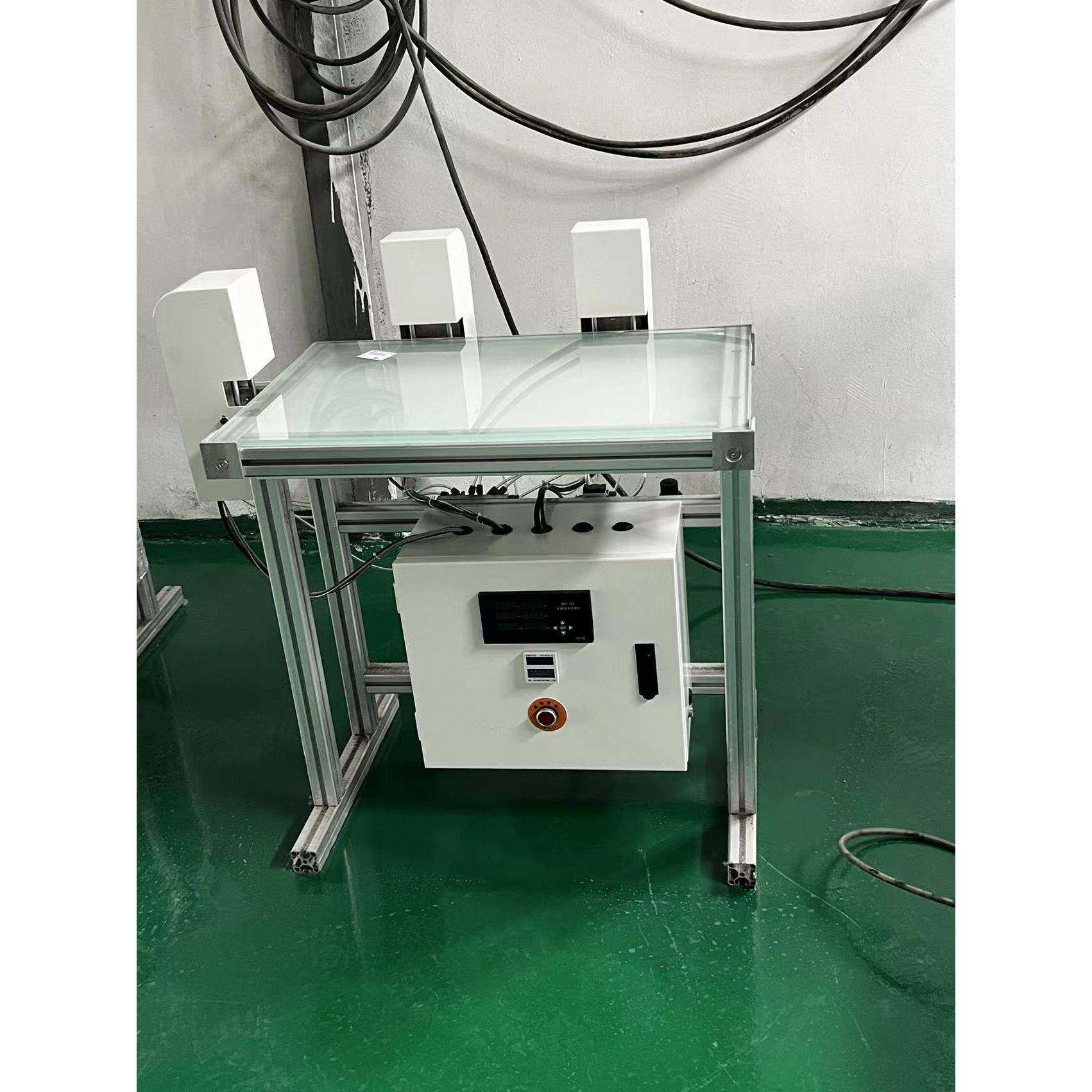 DH400卡片台式自动点焊机PVC卡片IC三点定位冲卡机电动碰焊机金属