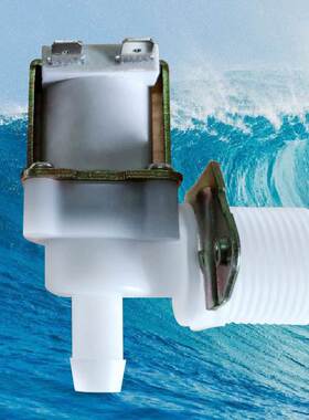 AC220VDC12VDC24V吧台机咖啡机洗碗机开水器进出水外螺纹电磁阀