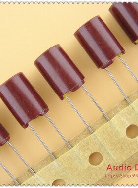 全新真品古董 ROE EKU系列 10uF/40V 胶木壳无极性电容