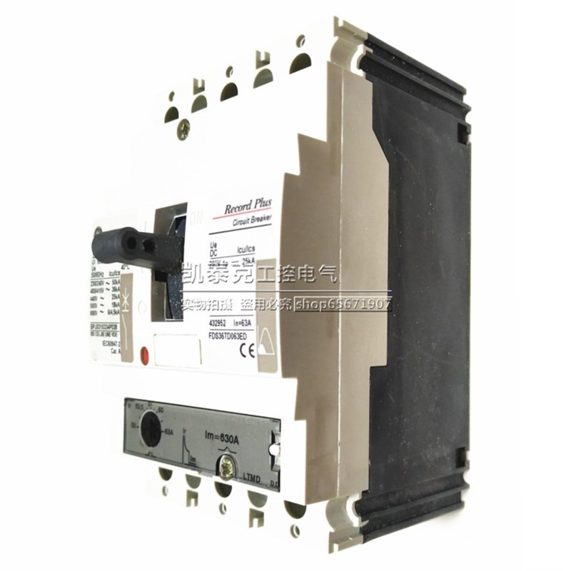 正品美国通用GE塑壳断路器FD63 3P 63A FDS36TD063ED(波兰产)