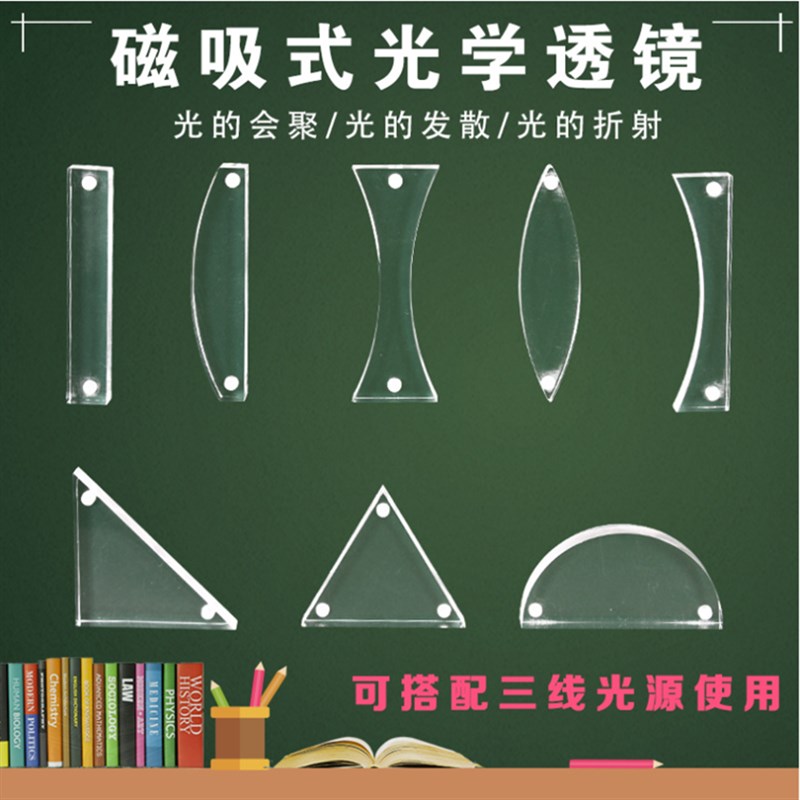 磁吸式双凹凸透镜 玻璃砖 三线激光平行光源 三路半导体激光器用