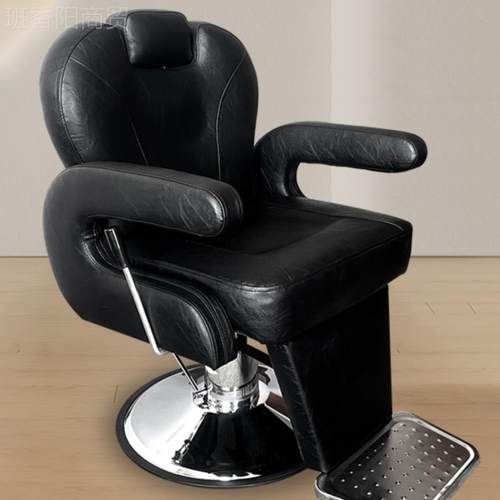 发刮廊放倒刮胡须修面椅理发美店SJR升养发头疗痧降座椅发店椅子