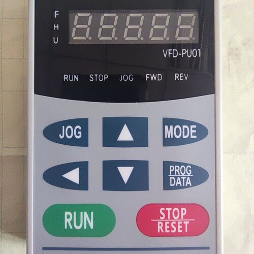 台达变频器面板VFD-B VFD-F操作面板VFD-PU01显示屏 控制调速键盘
