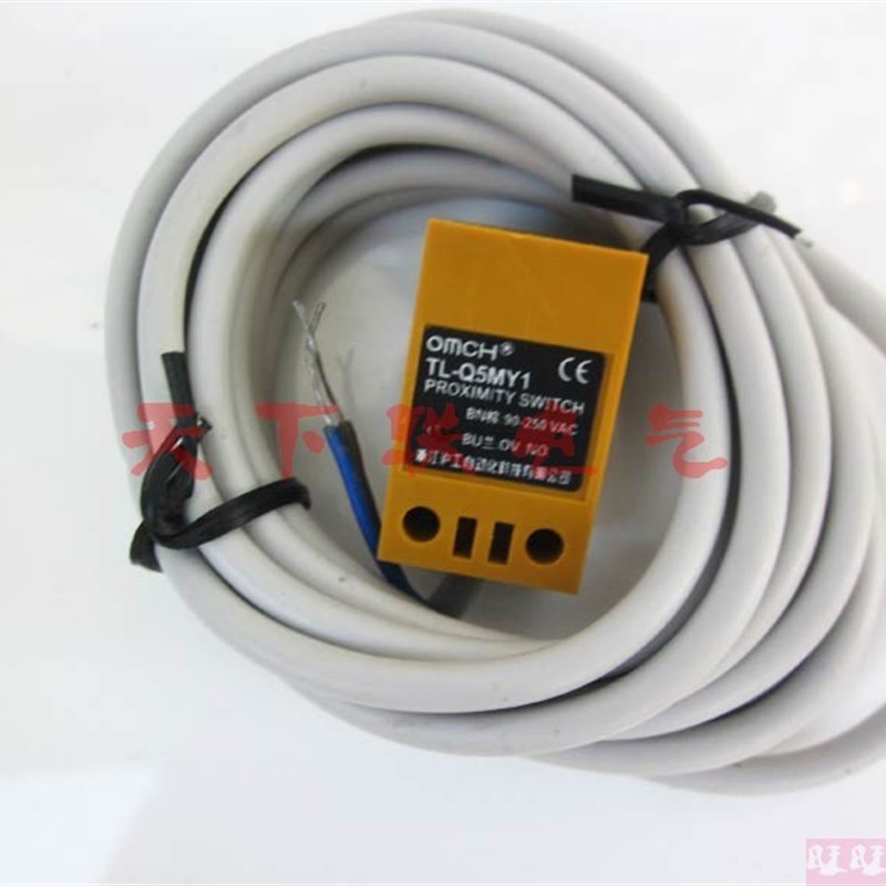 OMCH电感式方型感应接近开关TL-Q5MY1金属感应交流两线常开220V