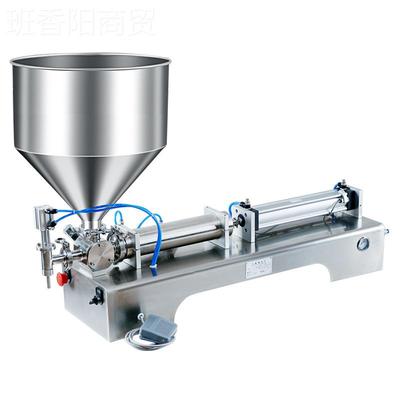 蜂远康卧式体气动膏体定灌量装机 蜜 酱料灌装机 单头膏QYG分装机