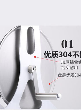 弘晨304不锈钢水管收纳车架高压喷枪头套装 浇花 洗车水枪 冲车家