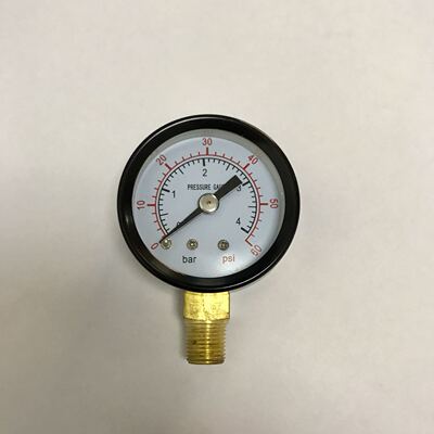压力表 Y40 压力04bar 060psi 直径40mm 螺纹ZG1/8 径向 28牙