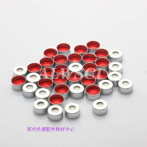 2ML 11MM 钳口 银色开孔铝盖垫上海天美气相色谱仪配件现货供应