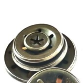 带帽轴承夹 帽扣 轴承夹盖帽17 带盖梅花垫圈 梅花包扣