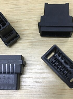 AMP D-3100 12孔 黑色 电梯接头 178964-6