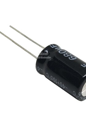 全新优质 电解电容 25V680UF 25V680 体积10*17MM