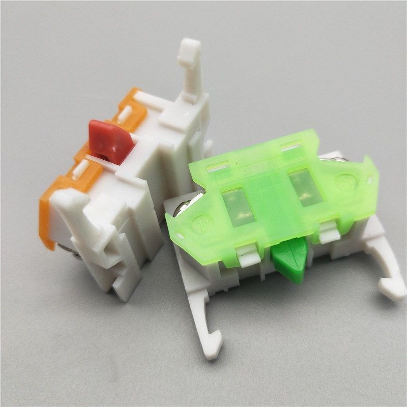 瑞沃尔22MM孔径LAY37按钮开关底座触点配件拨片绿色常开 红色常闭,3C数码配件,USB多功能数码宝,淘宝优惠券,粉丝福利购,淘宝优惠卷