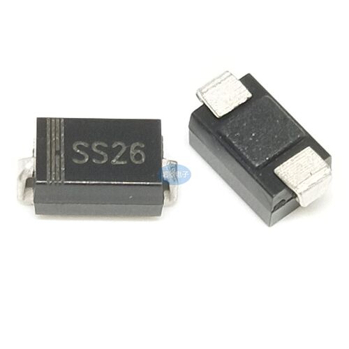 SS26 2A60V 全新 贴片肖特基二极管 SMA (DO-214AC) SB260 SR260