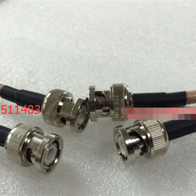 进口RF射频BNC-JJ同轴RG142工业级50欧姆跳线 BNC双公高频信号线