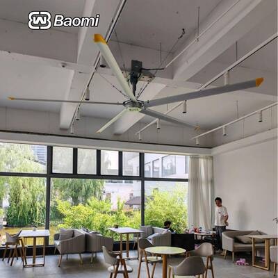 直销6.1米大型工业吊扇永磁直流节能省电超静音厂房车间仓库
