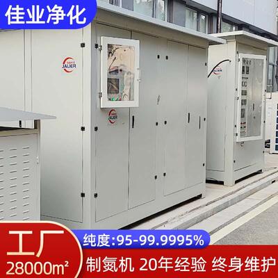 制氮机厂家电子半导体高纯度厢体式99.9999碳纯化氮气机装置