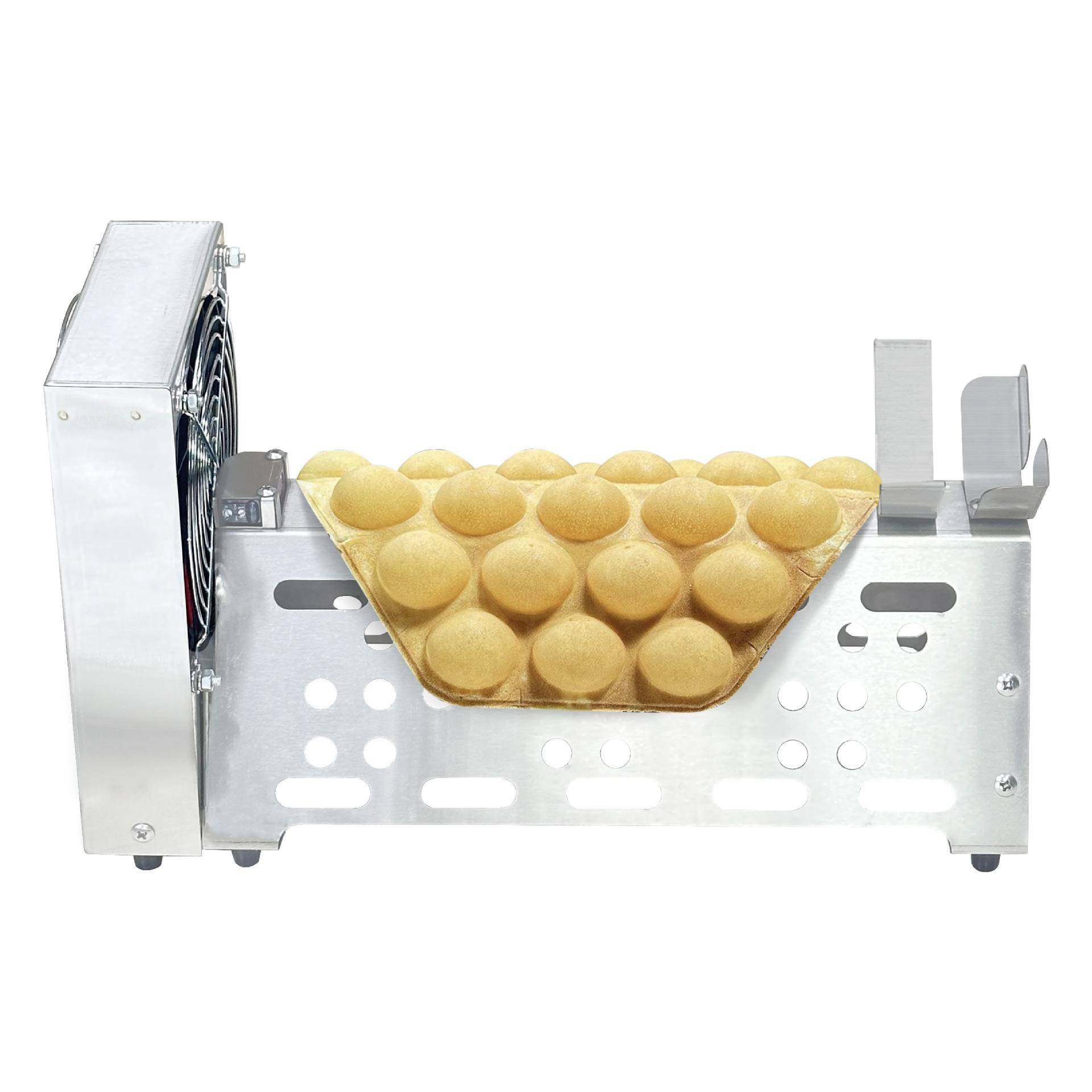 鸡蛋仔鼓风机红外线感应冷却定型散热风扇吹风机全自动蛋仔鼓风