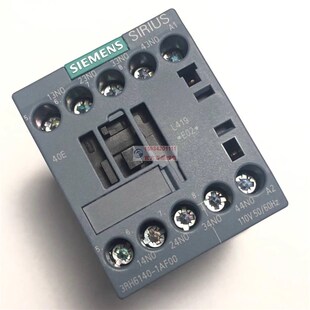 原装 110V 正品 1AF00 接触器4N0常开触点 交流接触器3RH6140