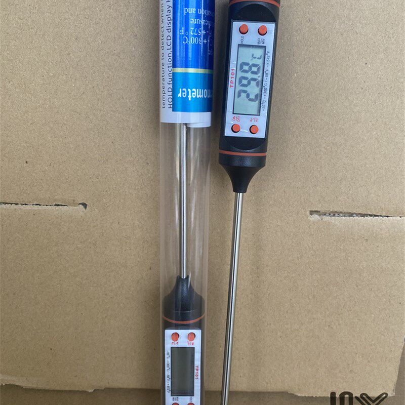 TH101 食品温度计 探棒式 不锈钢棒笔式 数显电子 厨房烧烤烘培