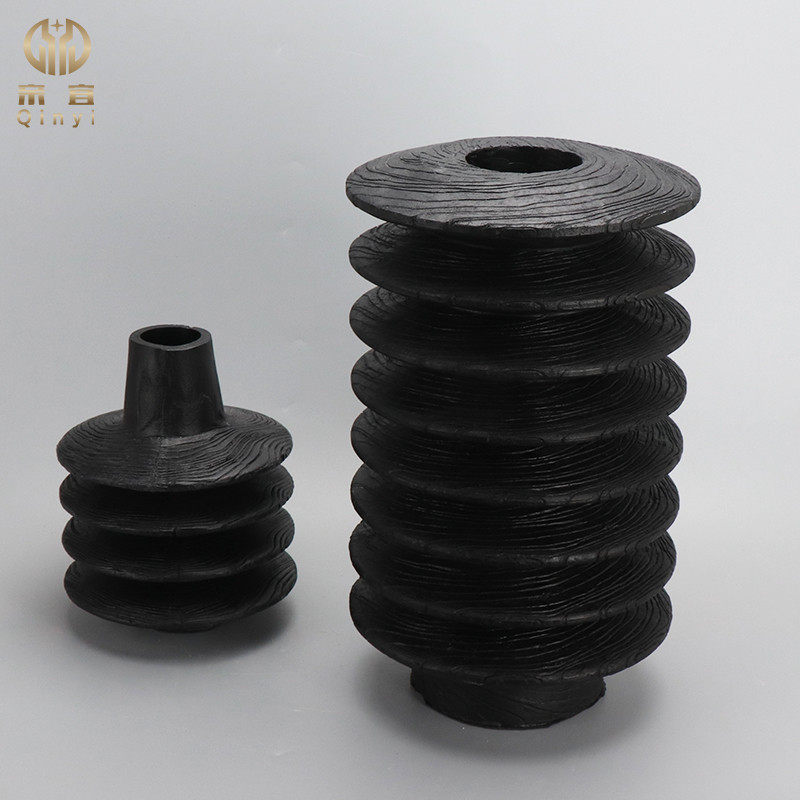 现代新中式禅意炭黑花瓶花器样板房家居客厅书房玄关软装饰品摆件,童鞋/婴儿鞋/亲子鞋,量脚器,淘宝优惠券,粉丝福利购,淘宝优惠卷