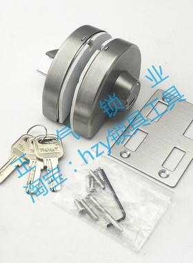 SJ126012B不锈钢单门玻璃门锁带扭门锁锁匠满百锁匠耗材