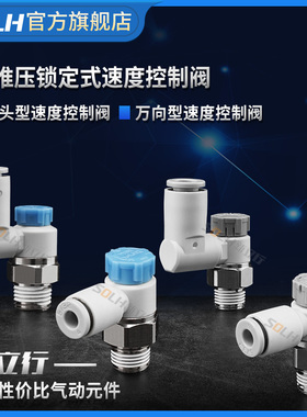 万向型弯头型推压锁定式速度控制阀AS1201F/1211F/1301F/1311F/M5