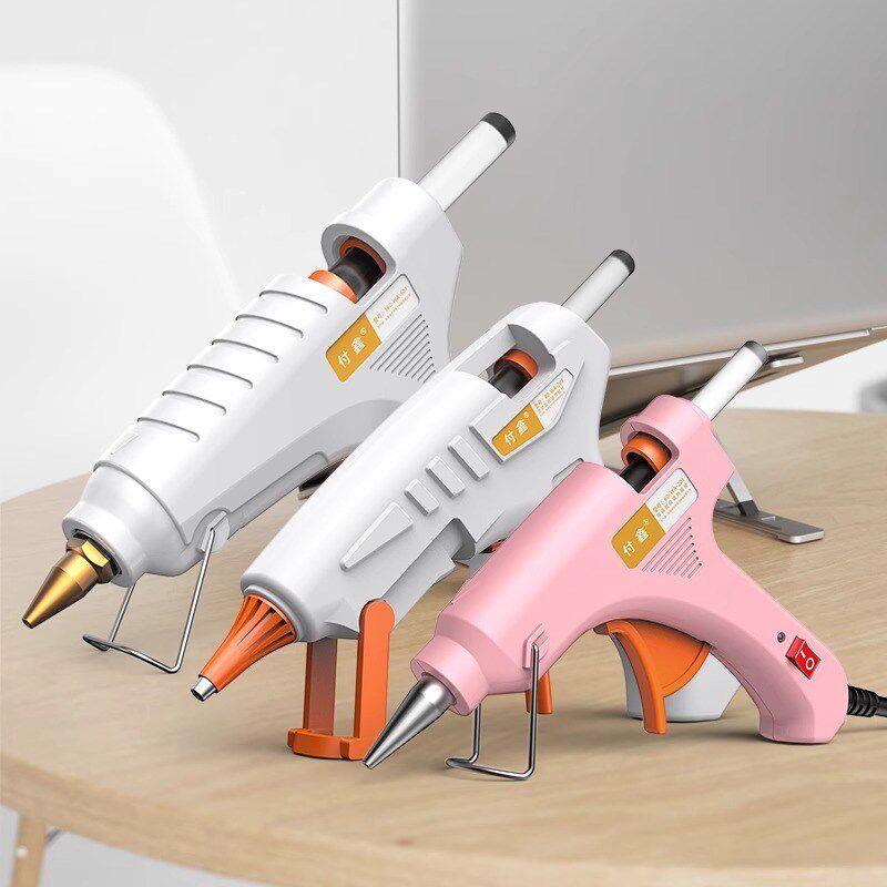 热熔胶枪幼儿园小胶枪儿童手工制作家用高粘强力胶棒热