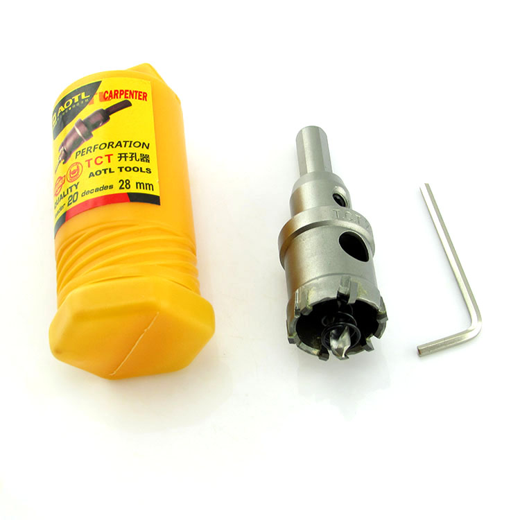 Aotl/澳特利 高档合金开孔器 加长不锈钢专用开孔器 15mm-35mm