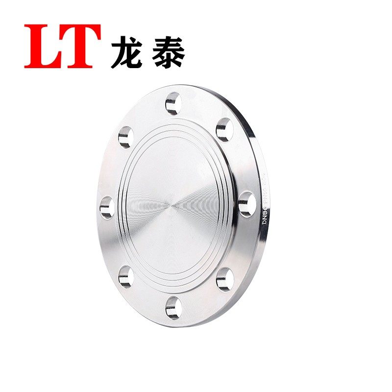 法兰盲板304不锈钢PN10-16盖板锻打法兰盖堵板堵片机械部GB5010