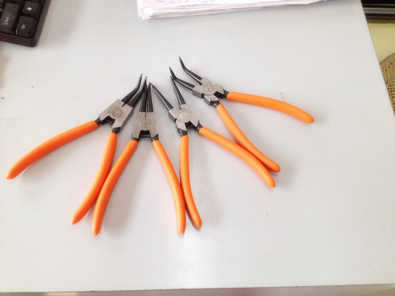 4件卡簧钳套装 内卡外卡 套装挡圈钳 进口卡簧钳钳子套装 湾内外