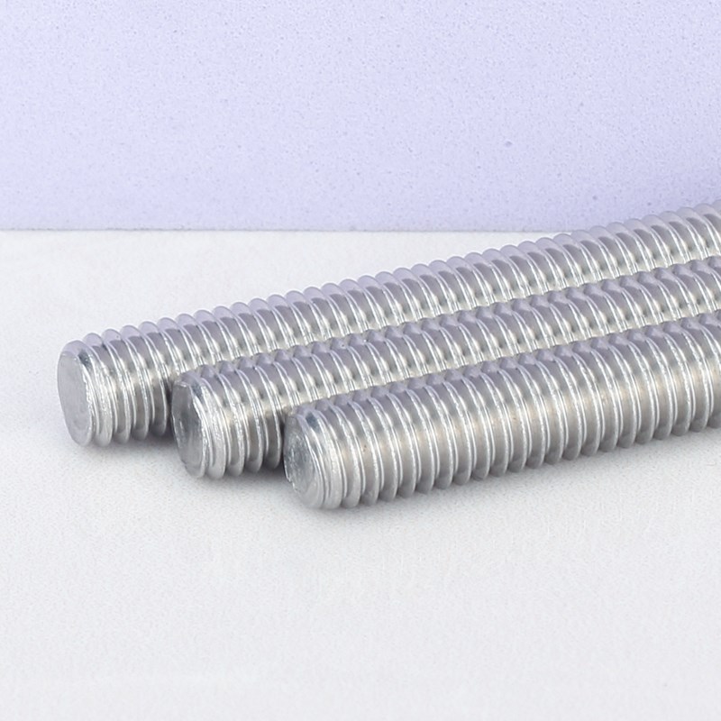 M12M14M16M18M20 304不锈钢牙条丝杆短牙条全螺纹短牙棒螺丝螺柱